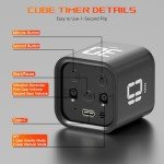 Smart Cube Pomodoro Timer with Custom Countdown