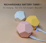 CreaViva Rechargeable Cute Cube Pomodoro Timer
