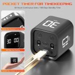 Smart Cube Pomodoro Timer with Custom Countdown