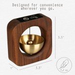 Stylish Wooden Pomodoro Timer Cube for Focus