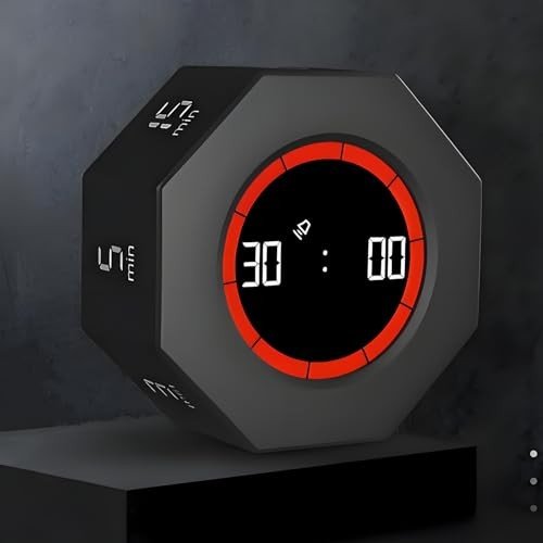 Gorphi Octagon Pomodoro Timer for Focused Productivity