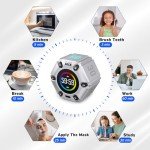 Pomodoro Timer Cube with Vibration and Sound Alerts