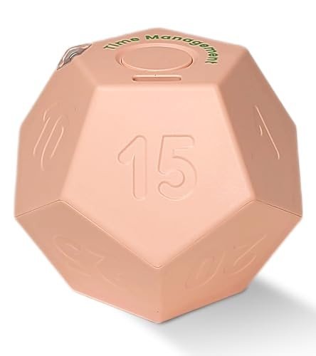 CreaViva Rechargeable Cute Cube Pomodoro Timer
