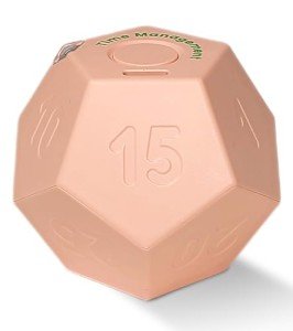 CreaViva Rechargeable Cute Cube Pomodoro Timer
