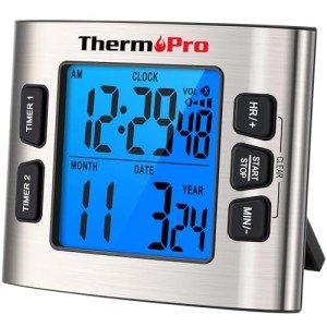 ThermoPro TM02 Digital Kitchen Timer with Alarm