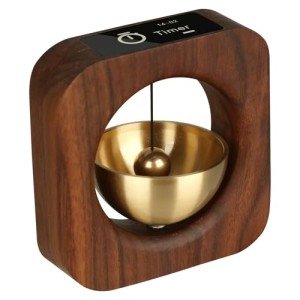 Stylish Wooden Pomodoro Timer Cube for Focus