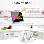 PERSUPER RGB Kitchen Timer with Magnetic Back