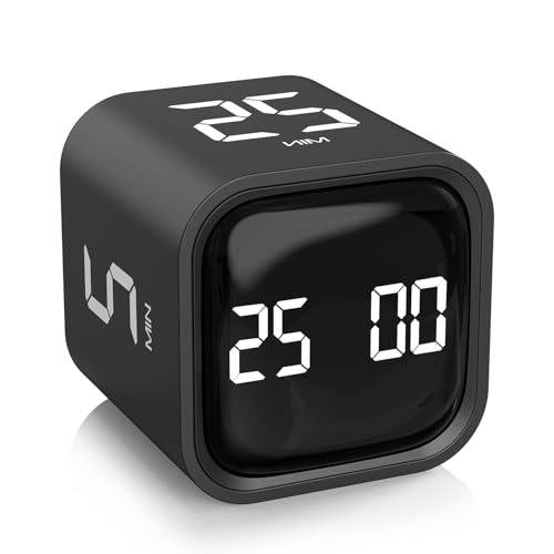 Rotating Pomodoro Desk Timer with Custom Modes