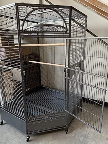 Jumbo Corner Parrot Cage Aviary (X-Large)