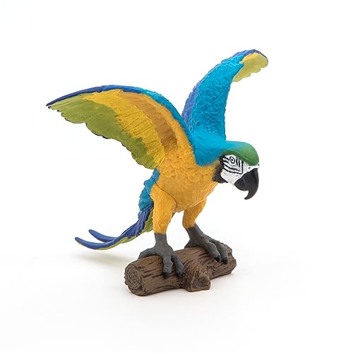 Blue Ara Parrot Collectible Figurine for Kids