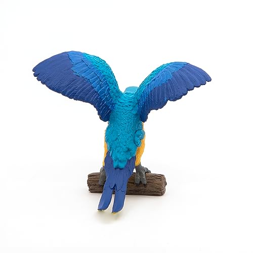 Blue Ara Parrot Collectible Figurine for Kids