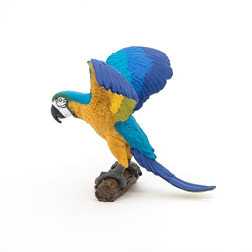 Blue Ara Parrot Collectible Figurine for Kids