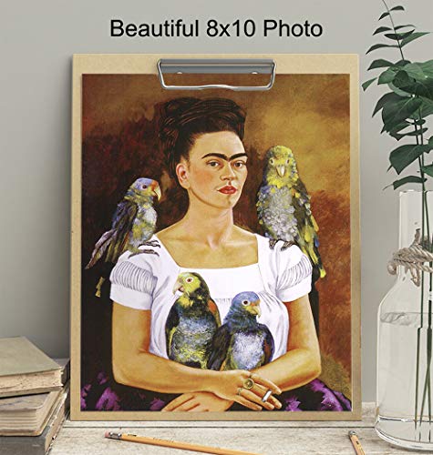 Parrot Wall Decor - Mexican Vintage Painting