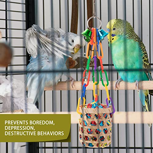 Colorful Shredder Toys for Parrots
