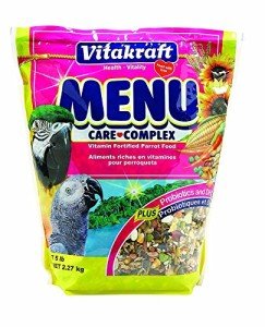 Premium Vitamin-Fortified Parrot Food for Large Birds