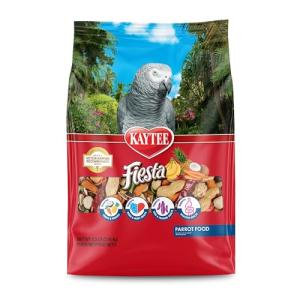 Kaytee Fiesta Parrot Pet Bird Food, 4.5 Pound