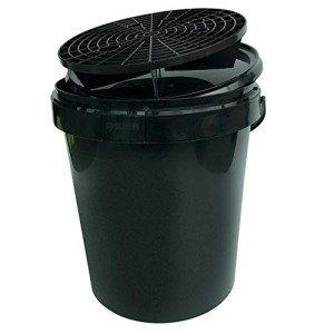 Voodoo Ride 15L Black Grit Bucket with Cover