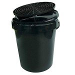 Voodoo Ride 15L Black Grit Bucket with Cover