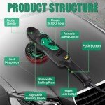 BATOCA 700W Dual Action Car Polisher and Buffer