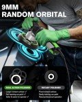 Ginour 900W Dual Action Car Polisher with 5 Pads