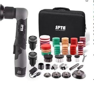 SPTA 12V Cordless Mini Car Polisher