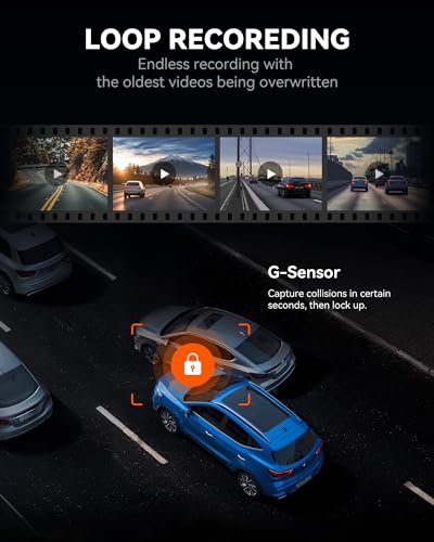 WOLFBOX G840S 12" 4K Dual Dash Cam