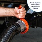 Camco RhinoFLEX RV Sewer Hose Wrenches, 2-Pack