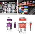 140-Piece Automotive Blade Fuse Assortment Kit
