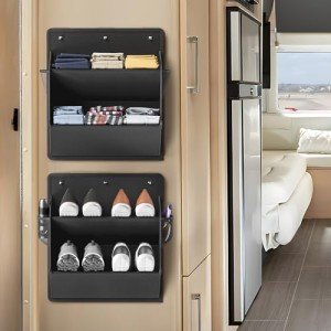 2 Pack RV Over Door Shoe Storage Rack