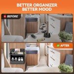 2 Pack RV Over Door Shoe Storage Rack