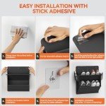 2 Pack RV Over Door Shoe Storage Rack