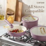 Carote 19-Piece Nonstick Cookware Set for RVs