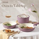 Carote 19-Piece Nonstick Cookware Set for RVs