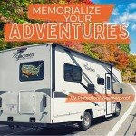 USA State Travel Map Vinyl Sticker for RVs