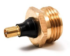 Camco RV Brass Blow Out Plug for Winterization