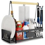 Grill Caddy with Plate and Towel Holder