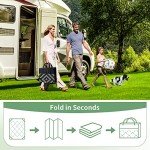 GENIMO Waterproof Reversible Outdoor Rug 5'x8