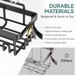 Veken Rustproof Shower Caddy 6-Pack for Home