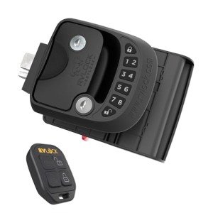 Keyless RV Lock with Remote and Secure Latch