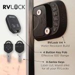 Keyless RV Lock with Remote for Trailers