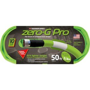 zero-G Pro, 4300-50, Lightweight, Ultra Flexible, Durable, Kink-Resistant Garden Hose, 3/4" x 50', Green