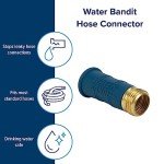 Camco Water Bandit - Easily Connect Your RV Water Hose to Damaged or Stripped Faucet Threads or Faucets without Thread - Features a Highly Flexible Silicone-Polymer Sleeve (22484)