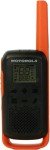 Motorola Solutions, Portable FRS, T275, Talkabout, Two-Way Radios, Rechargeable, 22 Channel, 25 Miles, Orange W/Black, 2 Pack