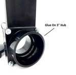 Valterra 3" Stainless Steel RV Waste Dump Gate Valve w/Cap (1)