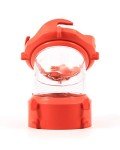Camco RhinoFLEX Clear 45-Degree Camper/RV Sewer Hose Swivel Fitting - Features a Swivel Lug Fitting & a 4-Prong Bayonet Fitting - Made of Heavy-Duty Resin (39847)