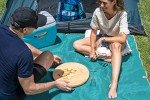 CGEAR Original Sand-Free Outdoor Rug Camping Mat - Water-Resistant & Anti-Fade Material - Military-Grade - Reversible Design - Area Rug for Beach, RV, & Picnics - Includes Travel Bag