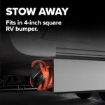Camco Rhino Extreme 20-Foot RV Sewer Hose Kit - Crush Resistant TPE Technology - Swivel Fittings for Secure Connection - RV Heavy Duty Sewer Hose for RV Toilet (21012)
