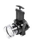 Camco Camper/RV Gate Valve - Features Built-In 3.5-Inch Clear Adapter & 4 Bayonet Prongs - Fits 3-Inch Sewer Fittings & Connects Easily to RV Drain Pipe (39053)