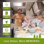 Unique RV Digest-It Black Water Tank Treatment, Drop-In Pod - 20 Uses Per Bag - Eliminates Odor and Liquifies Waste (20 Pods)