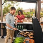 Blackstone 6000 Kitchen 10' x 10' Bar and Grill Pavilion, Black
